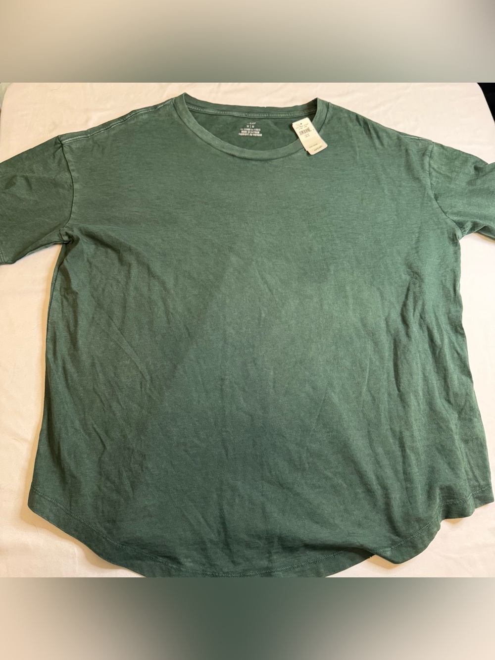 Aerie Soft Essential Oversized Basic Casual Tee Green NWT Women’s Medium